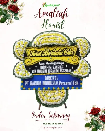 Papan Bunga Duka di Sungapan